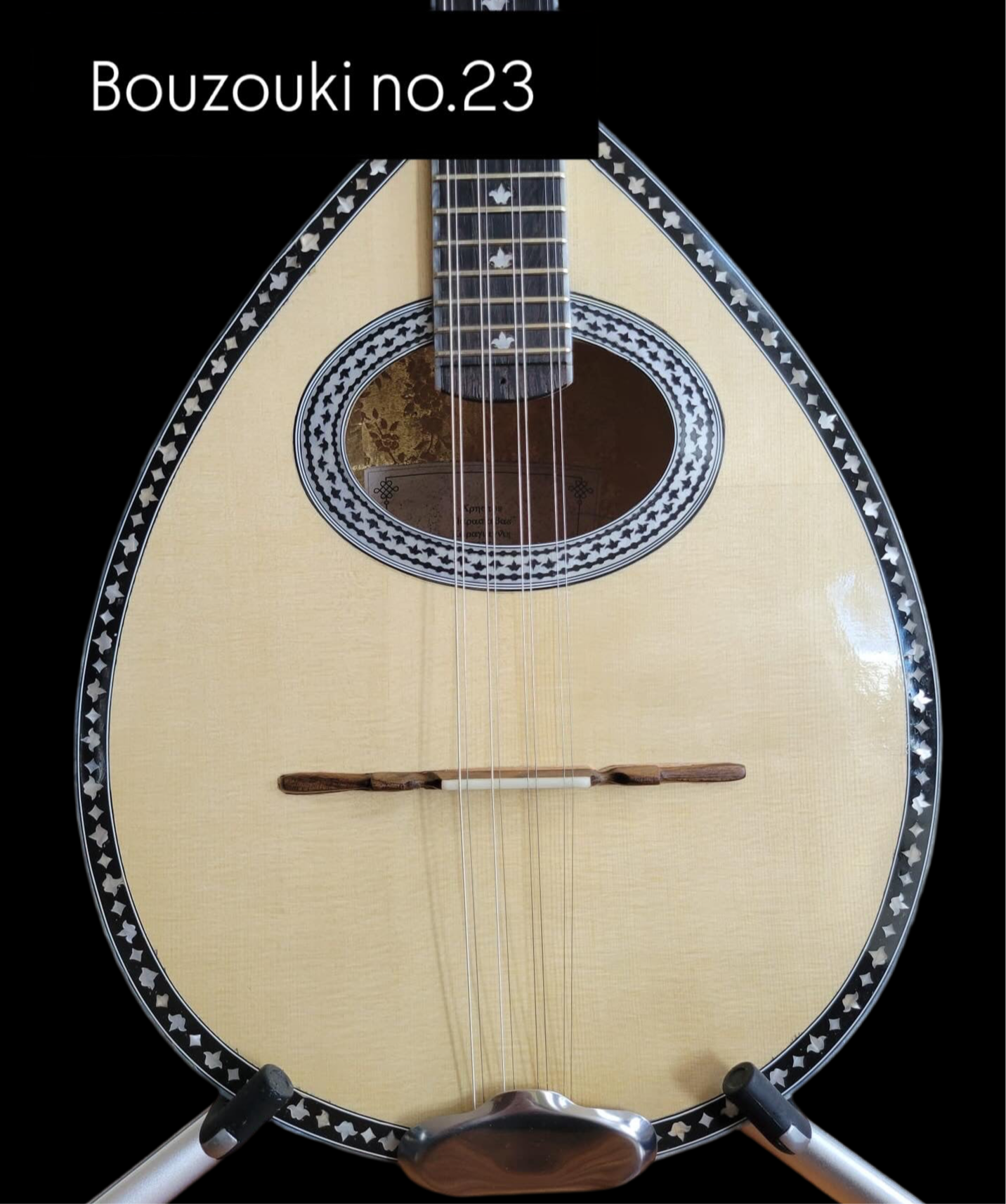 Bouzouki 8 String - Professional Instrument - Made to Order No.24