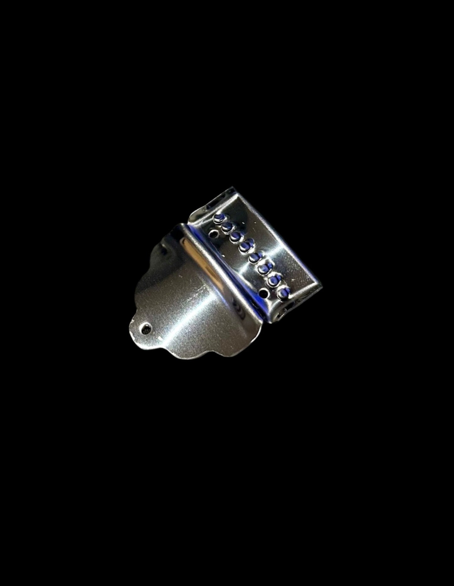 Bouzouki Tailpiece Standard Steel - Engraved Manolis Xiotis