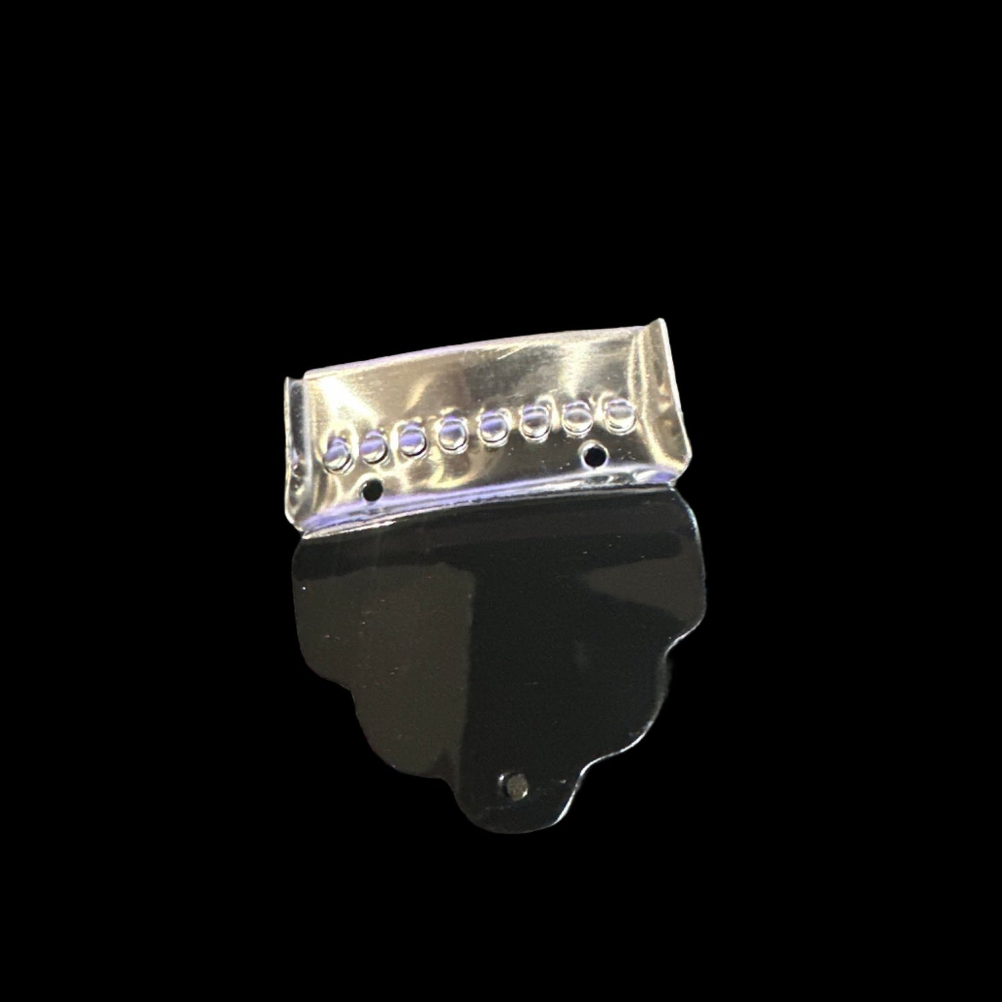 Bouzouki Tailpiece Standard Black - Custom Engraved