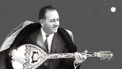 Bouzouki Tailpiece - Engraved Cherry Zampetas